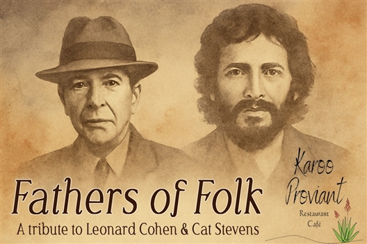 FATHERS OF FOLK - A TRIBUTE TO LEONARD COHEN & CAT STEVENS